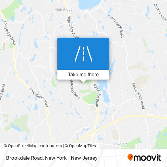 Brookdale Road map