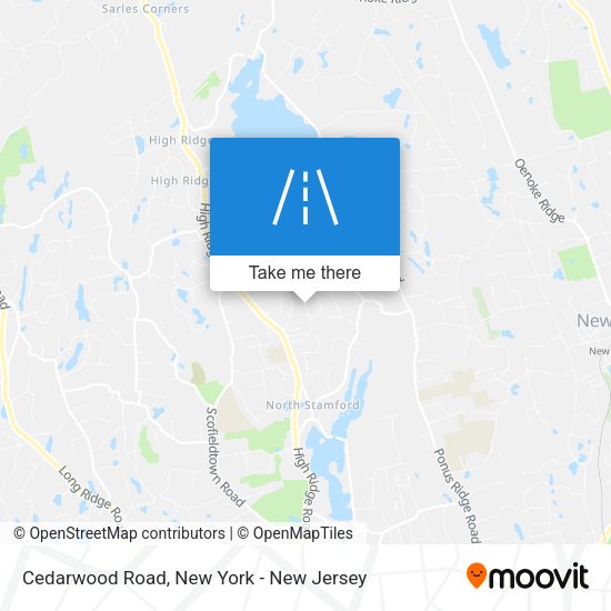 Mapa de Cedarwood Road