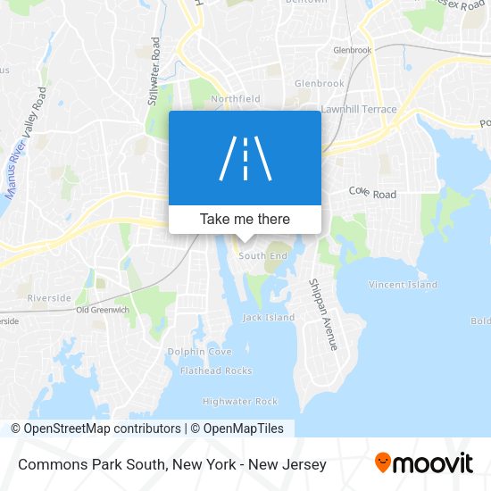 Mapa de Commons Park South