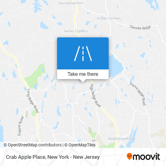 Crab Apple Place map