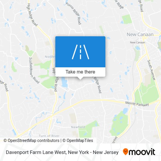 Mapa de Davenport Farm Lane West