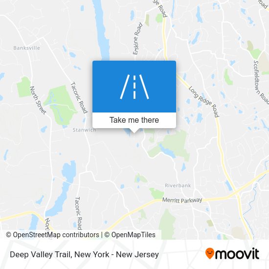 Mapa de Deep Valley Trail