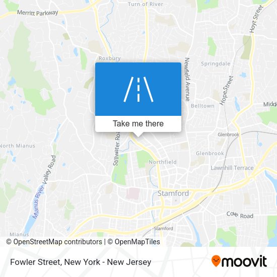 Mapa de Fowler Street
