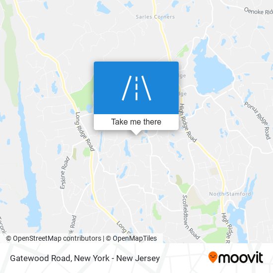 Mapa de Gatewood Road