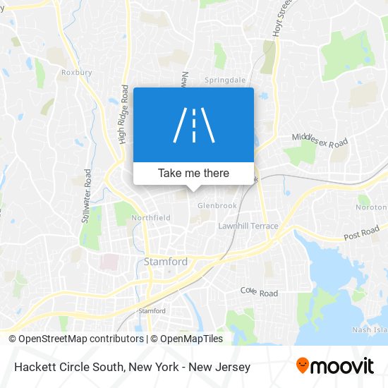 Mapa de Hackett Circle South