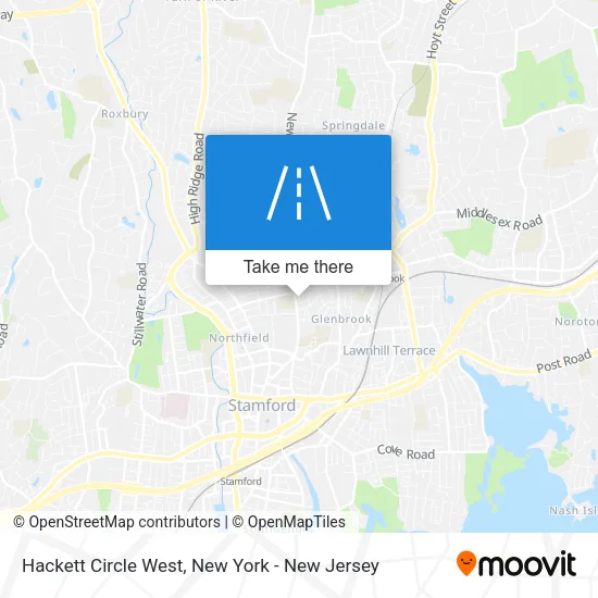 Hackett Circle West map