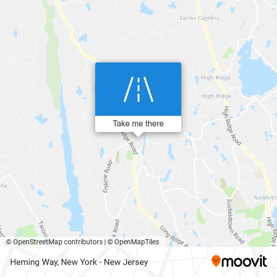 Heming Way map