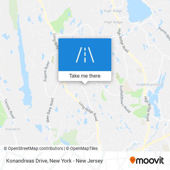 Konandreas Drive map