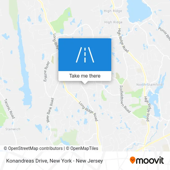 Konandreas Drive map