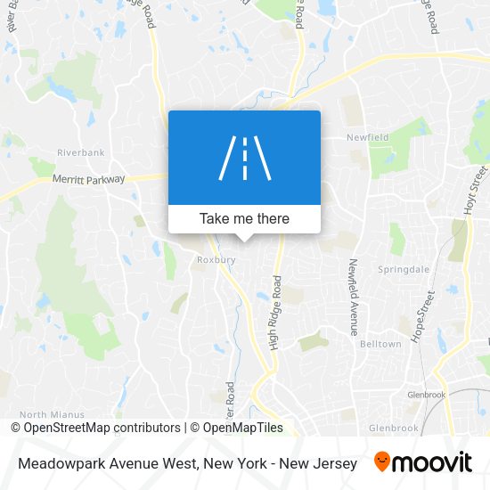 Mapa de Meadowpark Avenue West