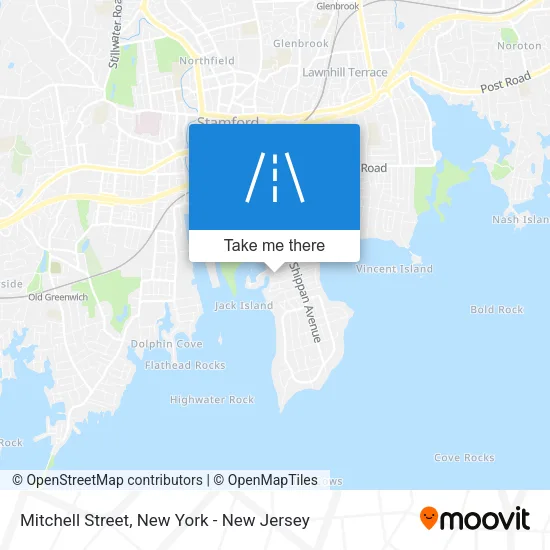 Mitchell Street map