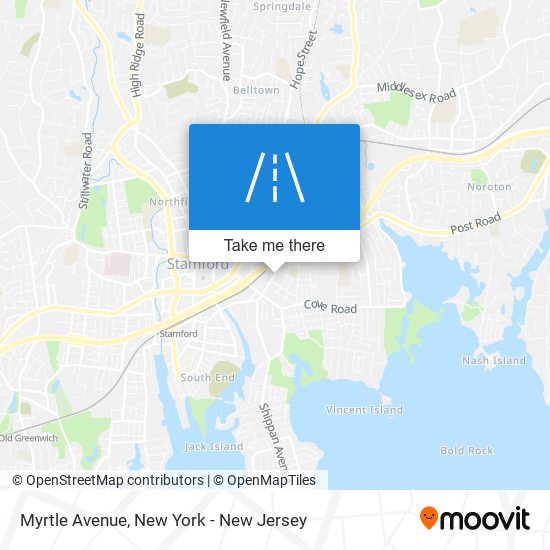 Myrtle Avenue map