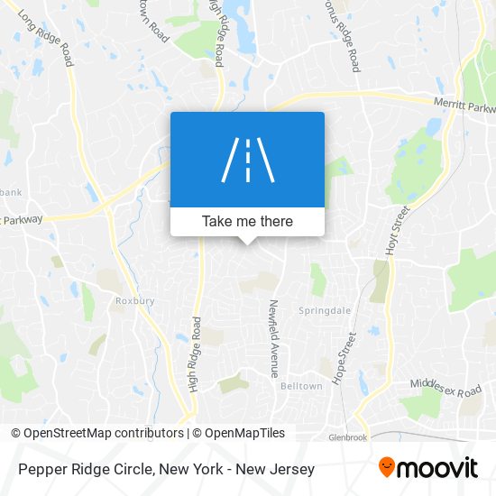 Pepper Ridge Circle map