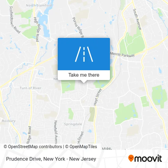 Prudence Drive map