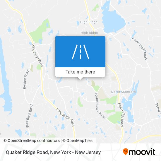 Quaker Ridge Road map