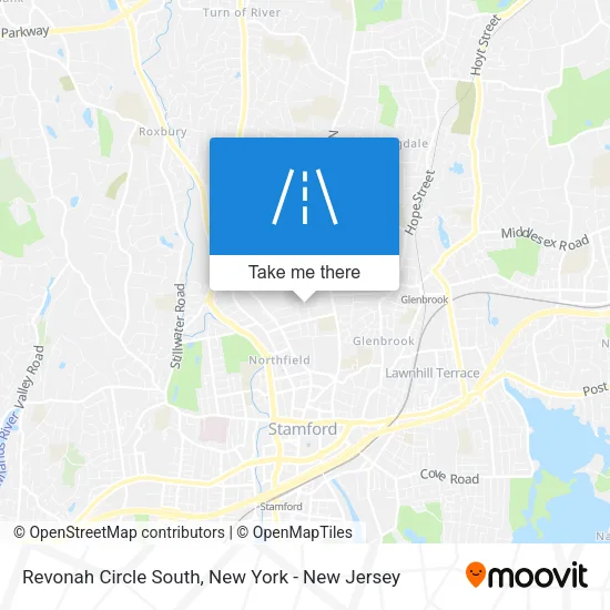 Revonah Circle South map