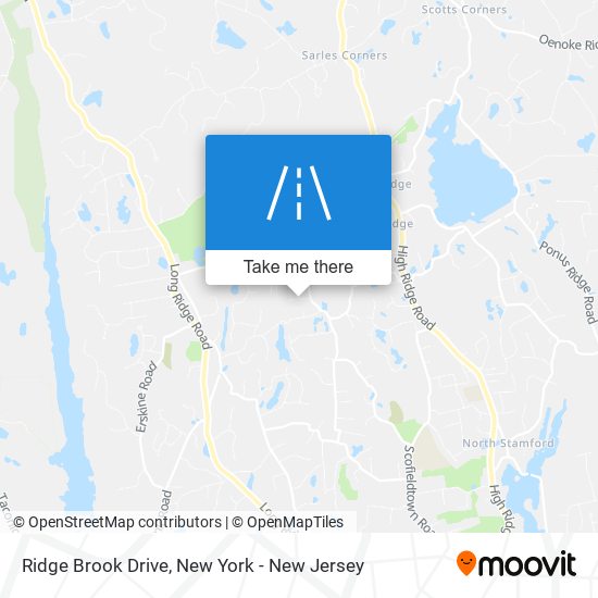 Mapa de Ridge Brook Drive