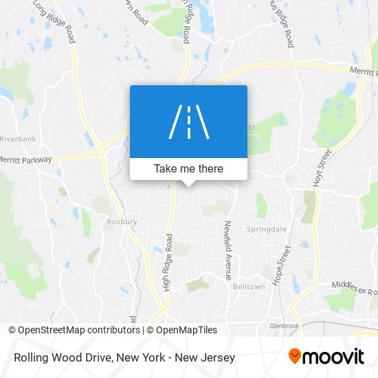 Rolling Wood Drive map