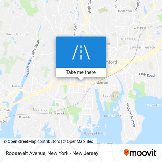 Mapa de Roosevelt Avenue