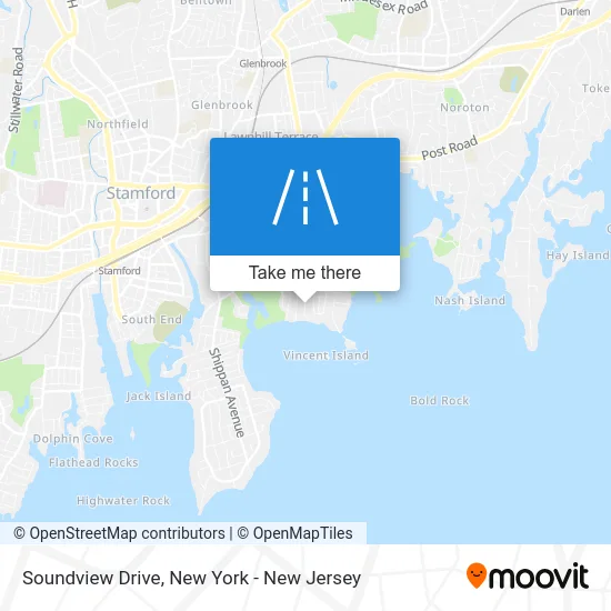 Soundview Drive map