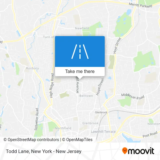 Mapa de Todd Lane