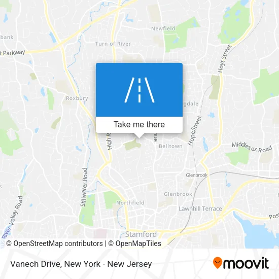 Vanech Drive map