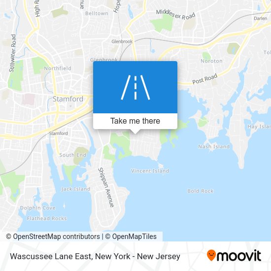 Mapa de Wascussee Lane East