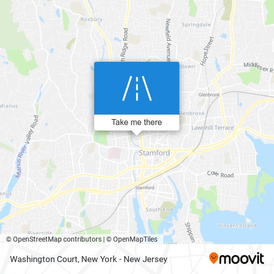 Mapa de Washington Court