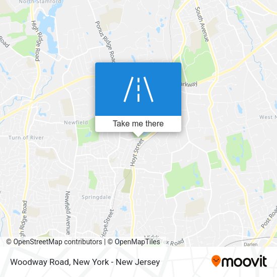 Mapa de Woodway Road