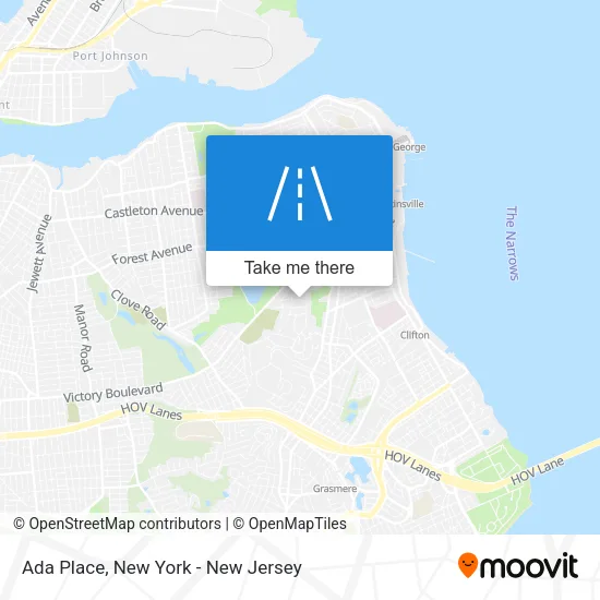 Ada Place map