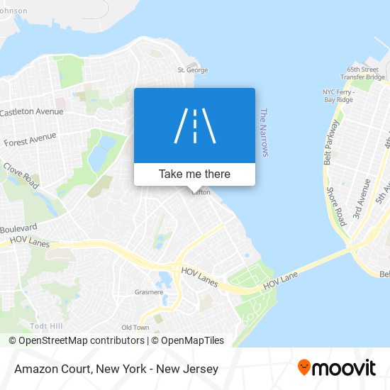 Amazon Court map