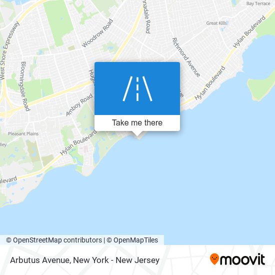 Arbutus Avenue map