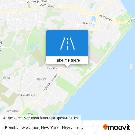 Beachview Avenue map