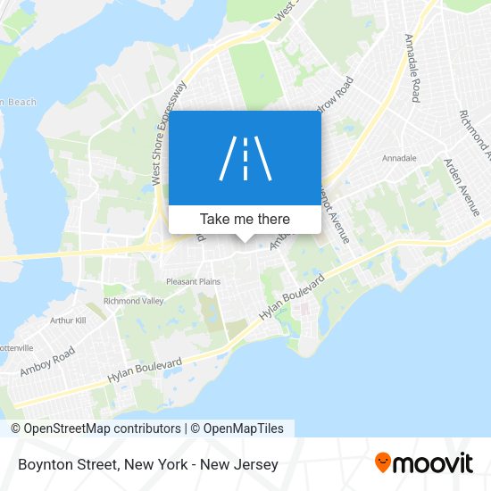 Mapa de Boynton Street