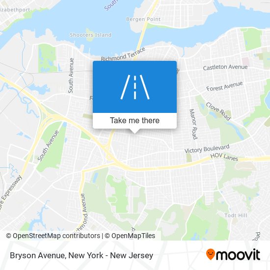 Bryson Avenue map