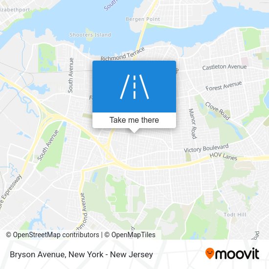 Mapa de Bryson Avenue