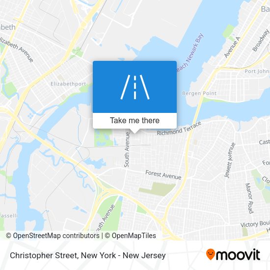 Mapa de Christopher Street