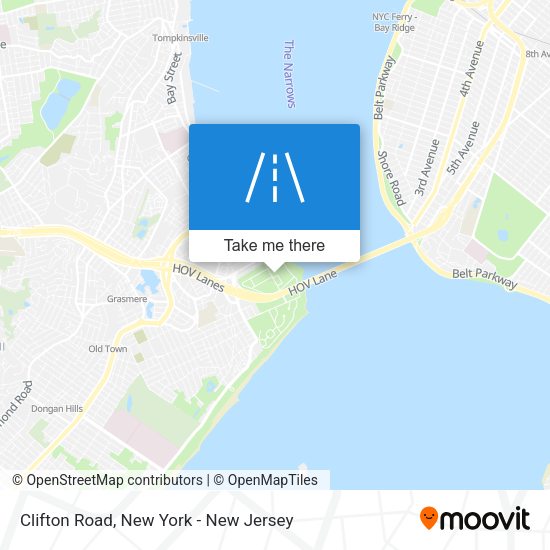 Mapa de Clifton Road