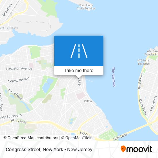Mapa de Congress Street