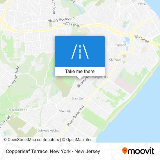Copperleaf Terrace map