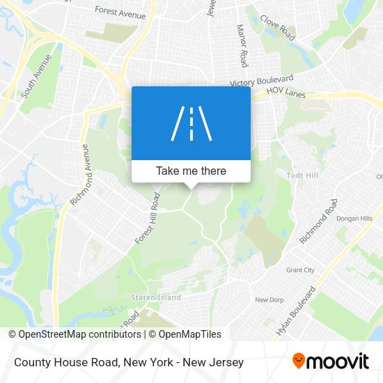 Mapa de County House Road