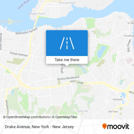 Drake Avenue map