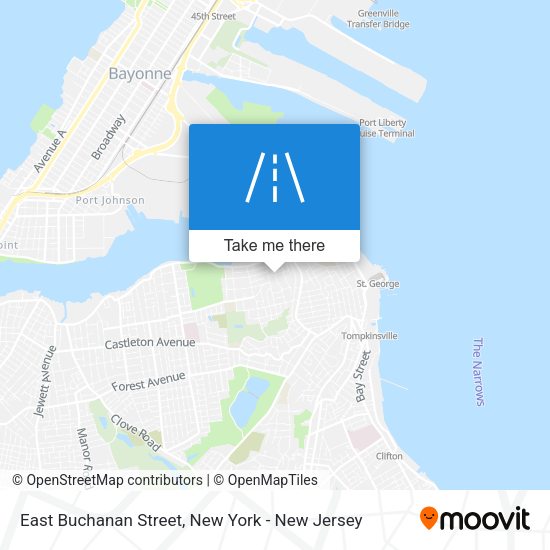 Mapa de East Buchanan Street