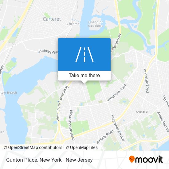 Mapa de Gunton Place