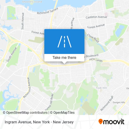 Mapa de Ingram Avenue