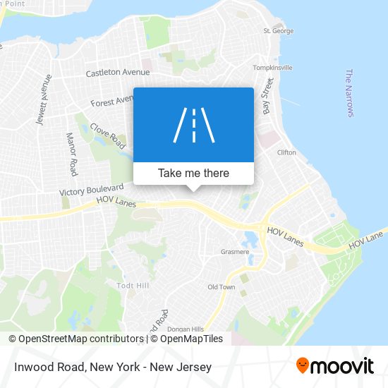 Inwood Road map