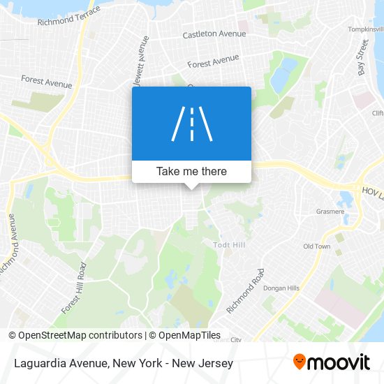 Mapa de Laguardia Avenue