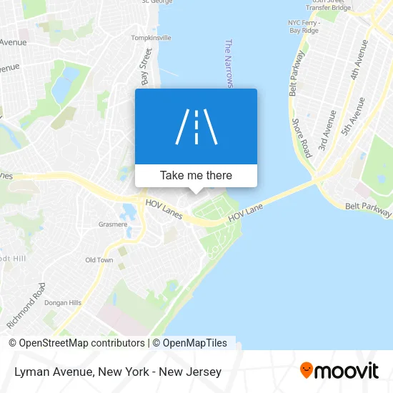 Mapa de Lyman Avenue