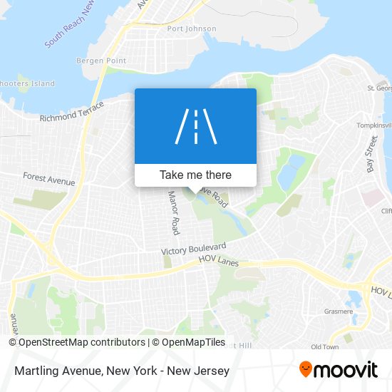Mapa de Martling Avenue