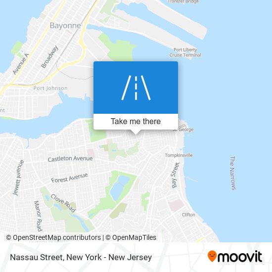 Nassau Street map